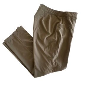 Weekends by Chicos Pants Womens 1.5 S US 8 Regular Brown Trousers Casual Comfort